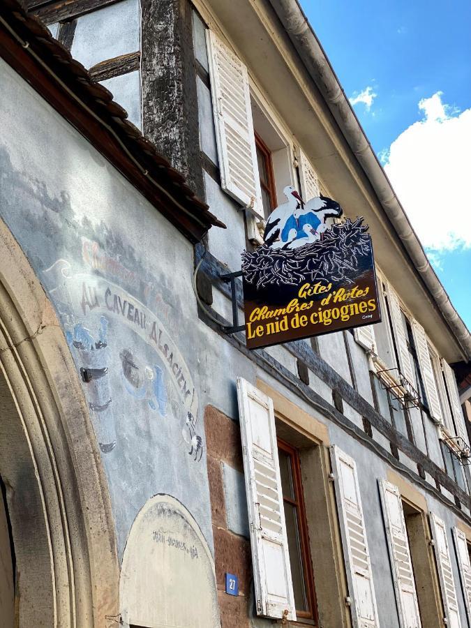 Nid De Cigognes Leilighet Rosheim Eksteriør bilde